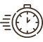 Icône d'un indicateur de niveau horizontal connecté à un symbole d'ondes sonores. Suggère le volume audio ou le son activé.